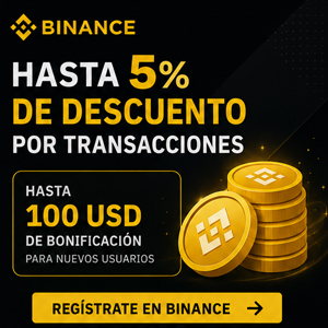 Binance: comprar y vender criptomonedas.